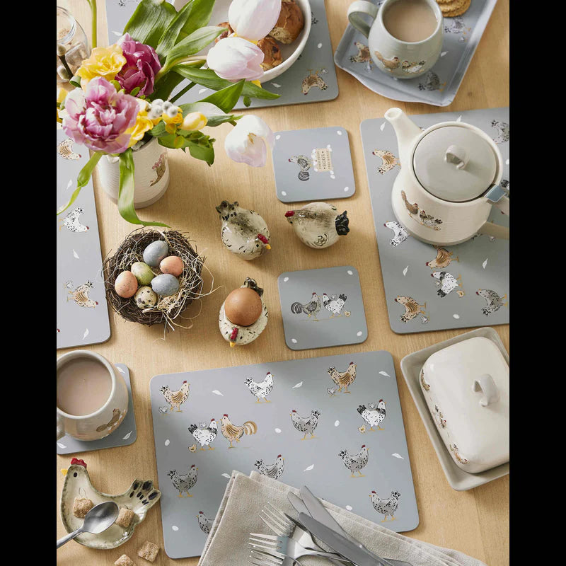 Hen House Lane Set of 4 Placemats