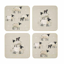 Load image into Gallery viewer, Highland Sheep Set of 4 Coasters