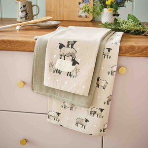 Highland Sheep 3pk Tea Towels