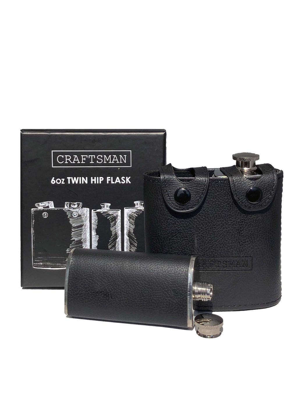 Craftsman Twin Hip Flask
