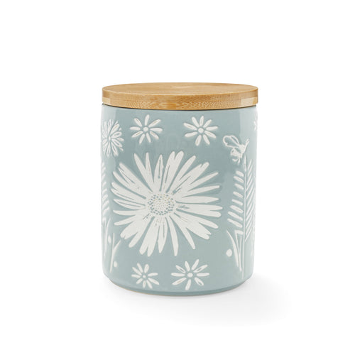 Homestead Ceramic Canister Grey/Blue