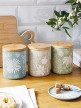 Load image into Gallery viewer, Homestead Ceramic Canister Grey/Blue