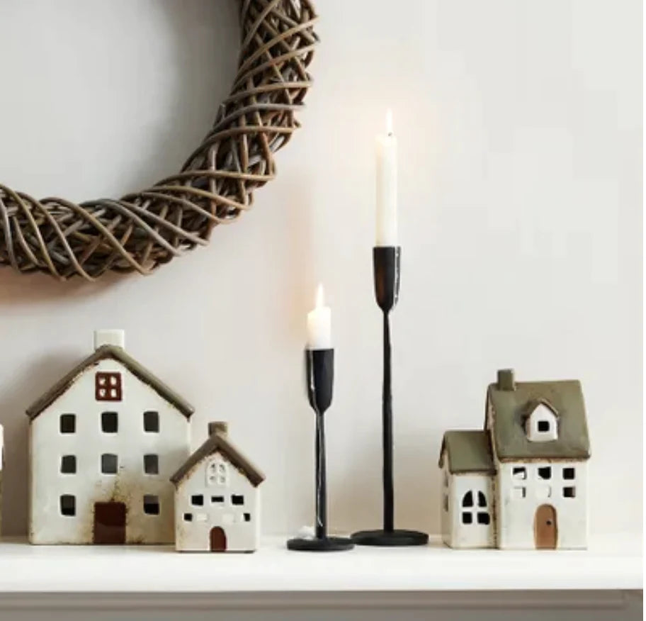 Alsace Tea Light Chapel Olive Green (YA0046)