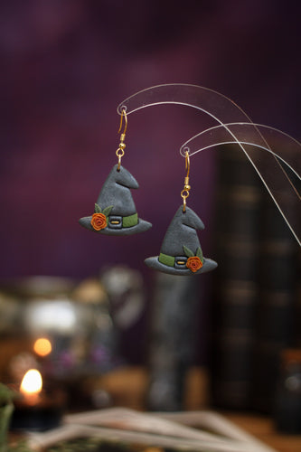 The Witches Bloom Handcrafted Earrings