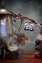 Load image into Gallery viewer, The Mourning Bloom Handcrafted Earrings