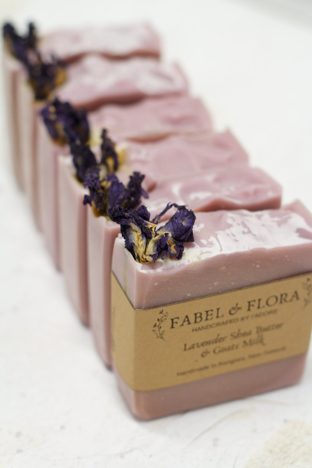 Lavender Shea Butter & Goats Milk Handcrafted Soap