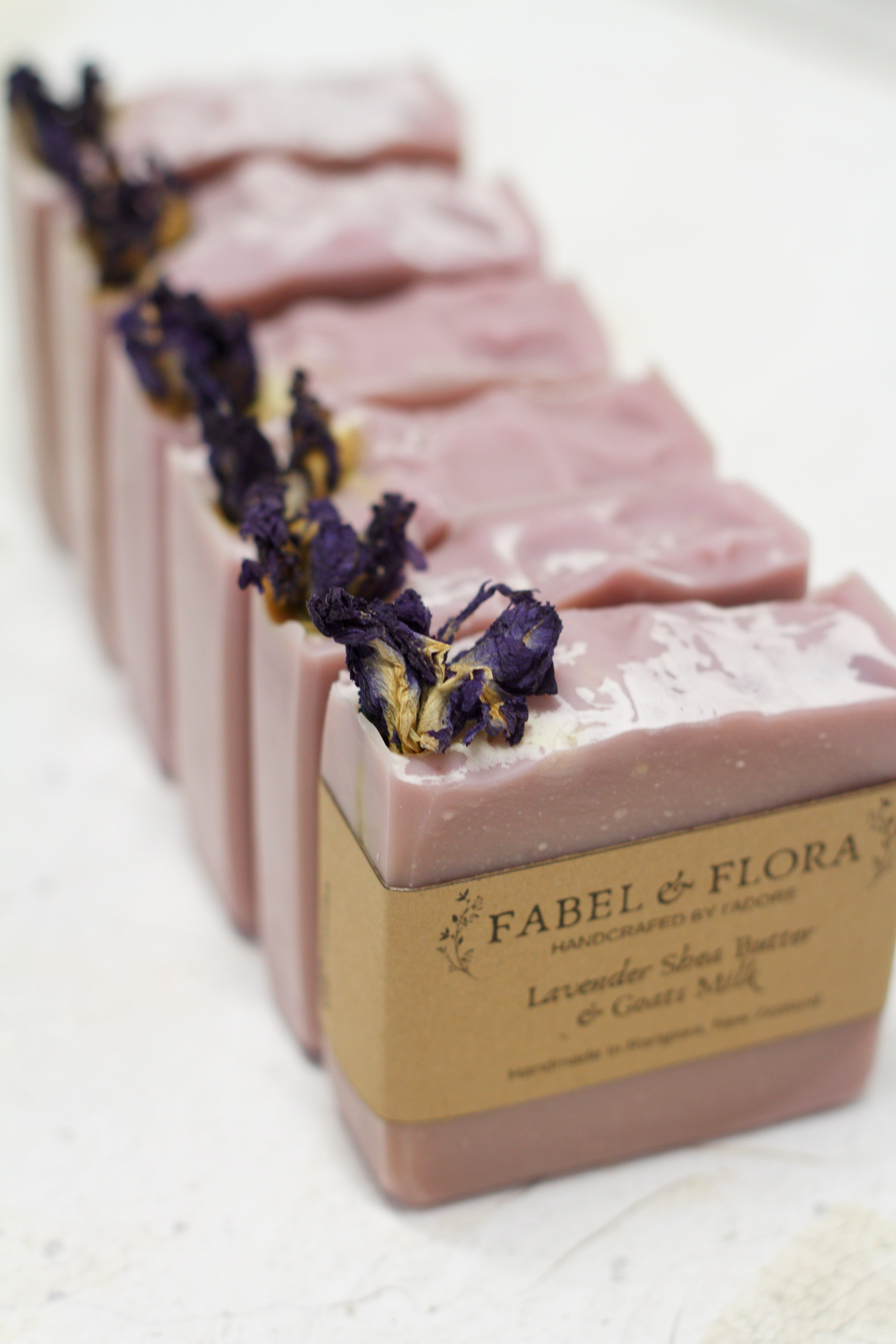 Lavender Shea Butter & Goats Milk Handcrafted Soap