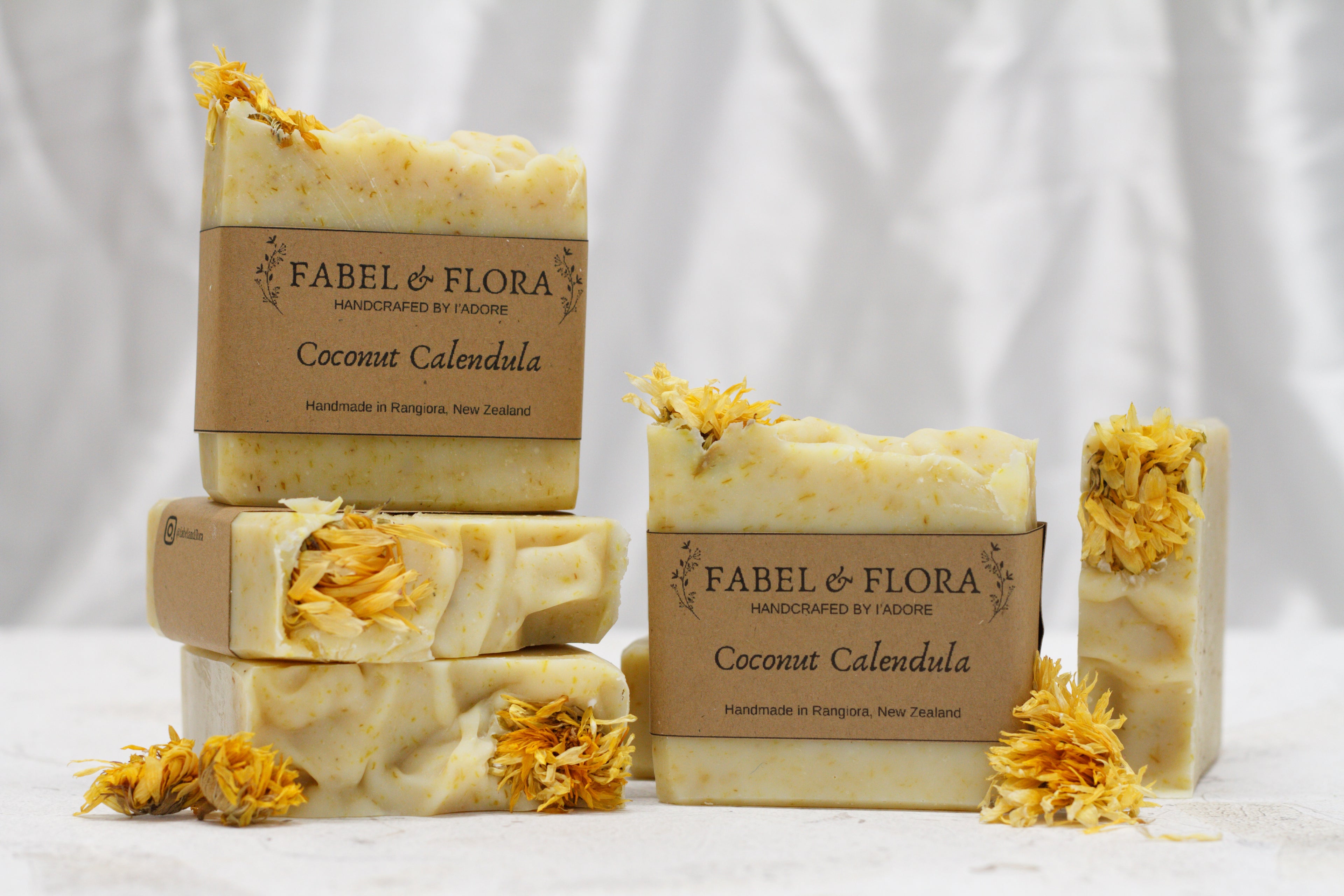 Calendula & Coconut Handcrafted Soap