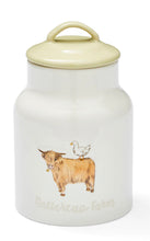 Load image into Gallery viewer, Buttercup Farm Ceramic Tea Canister