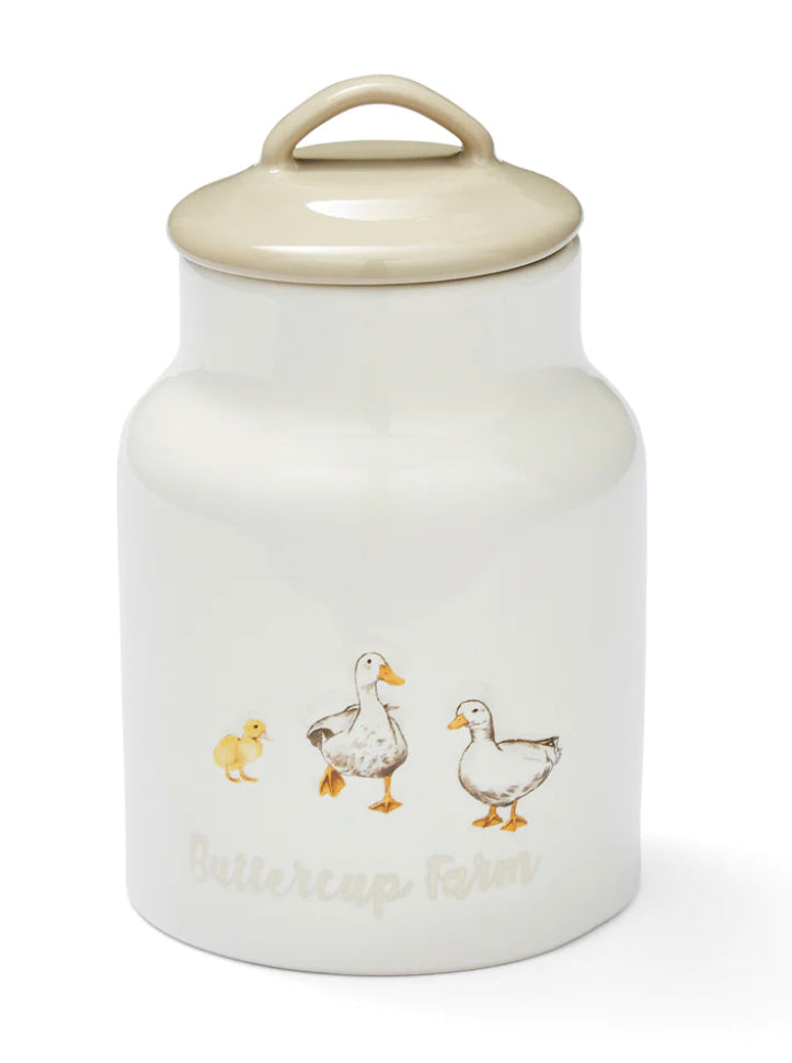 Buttercup Farm Ceramic Coffee Canister