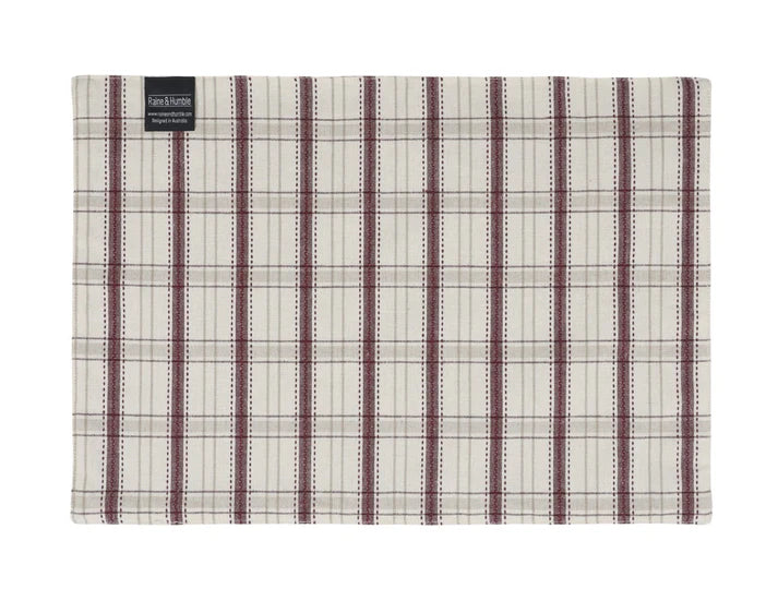 Berry Reversable Placemat Red Set of 4
