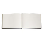 Emerald Flower Lined Guest Book