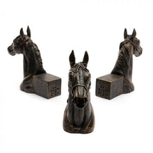 Load image into Gallery viewer, Potty Feet Bronze Horses Head