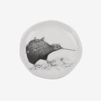 Walking with Aroha Brown Kiwi Trinket
