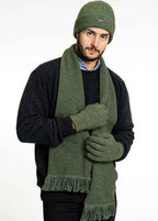 Uni Sex Possum Merino Scarf with Fringe Assorted Colours