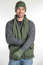 Uni Sex Merino Possum Plain Gloves Assorted Colours