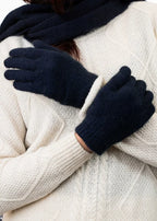 Uni Sex Merino Possum Plain Gloves Assorted Colours