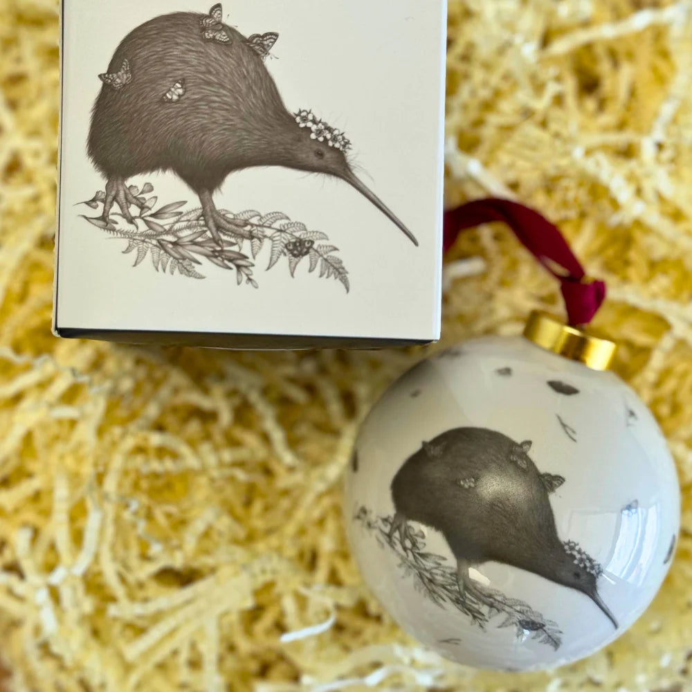 Walking with Aroha Brown Kiwi Deco