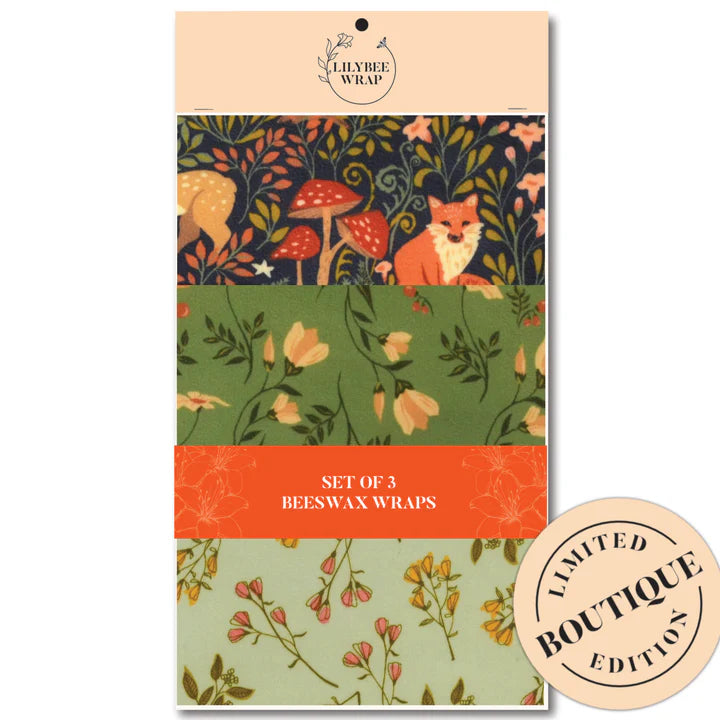 Starlight Secrets Set of 3 Beeswax Wraps