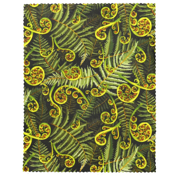 Koru Fronds Med Beeswax Wrap