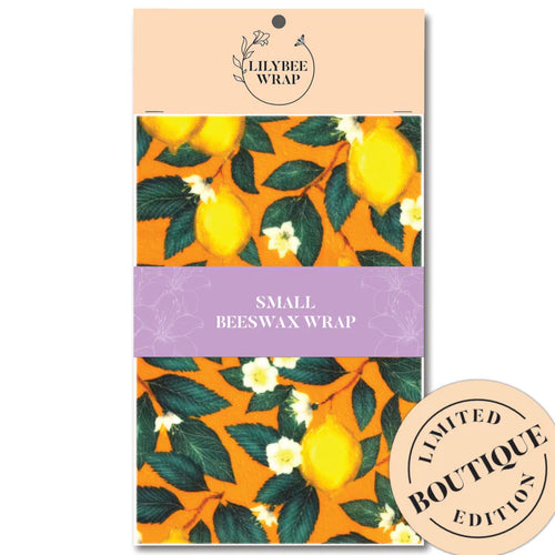 Lemon Squeeze Small Beeswax Wrap