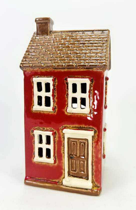 Red Townhouse Tealight