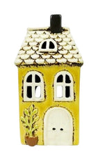 Yellow Tealight Town House