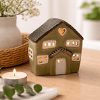 Patio Heart Tealight House 082