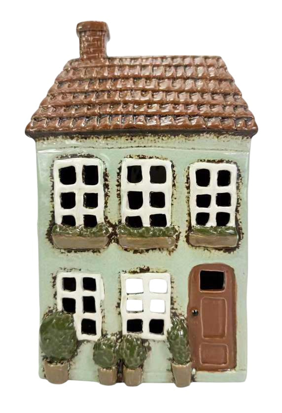 Potted Plants Green Tealight House 101