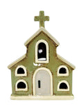 Green Church Tealight House 115