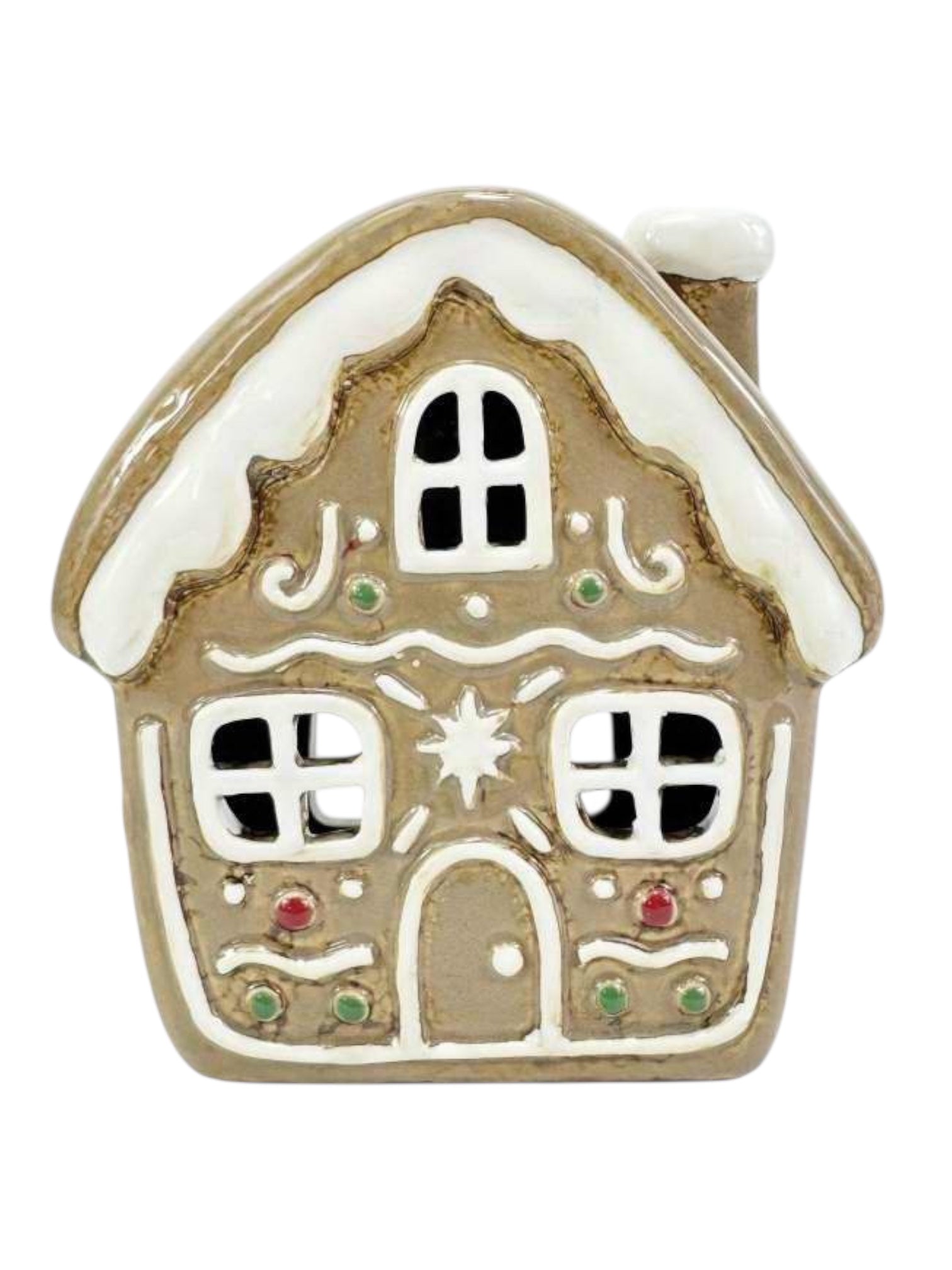 PRE-ORDER Xmas Gingerbread House Tealight 130