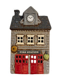 PRE-ORDER Fire Station Tealight House 135