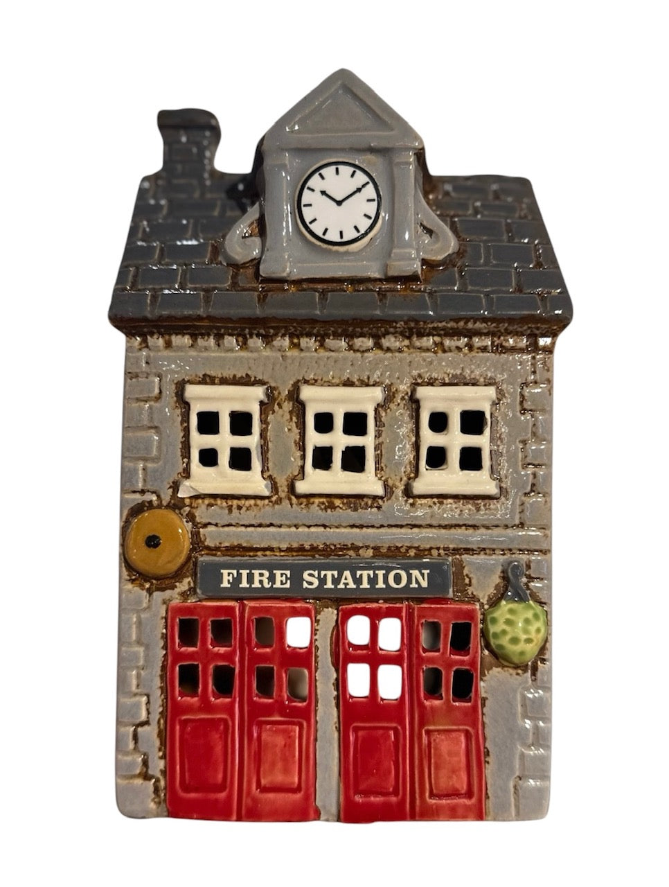 PRE-ORDER Fire Station Tealight House 135
