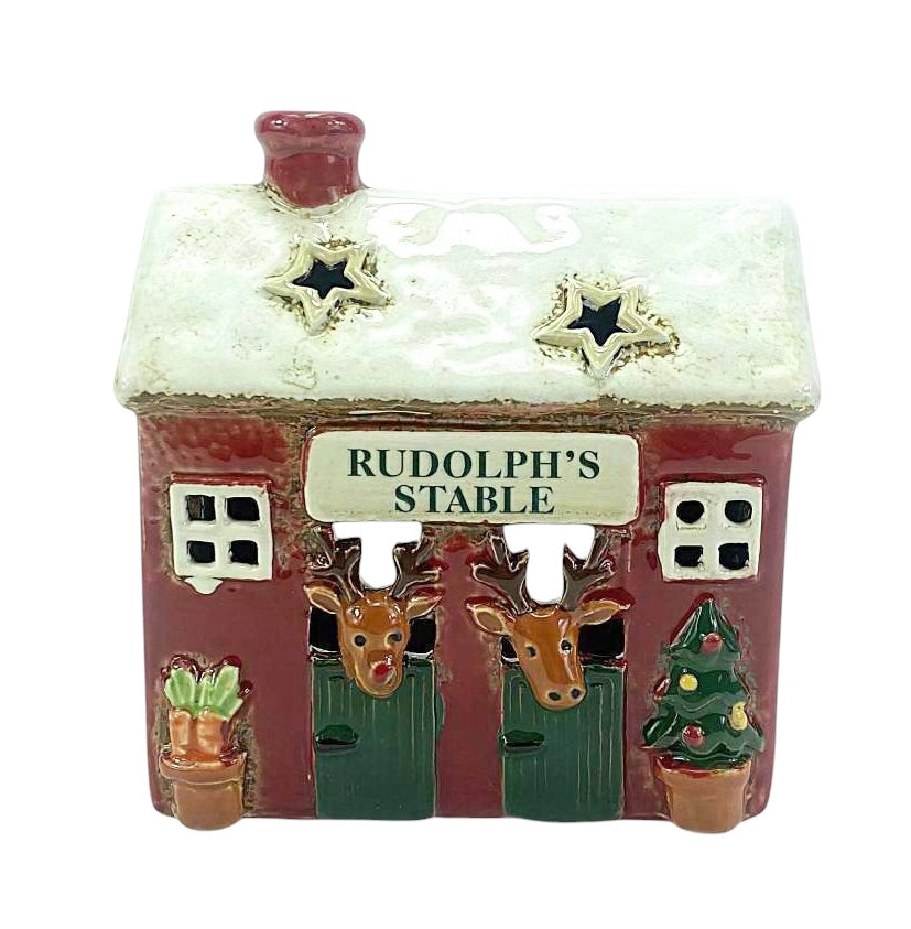 PRE-ORDER Rudolphs Stable Tealight House 143
