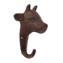 Load image into Gallery viewer, Cast Iron Cow Hook