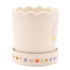 Love Life Planter with tray Friends