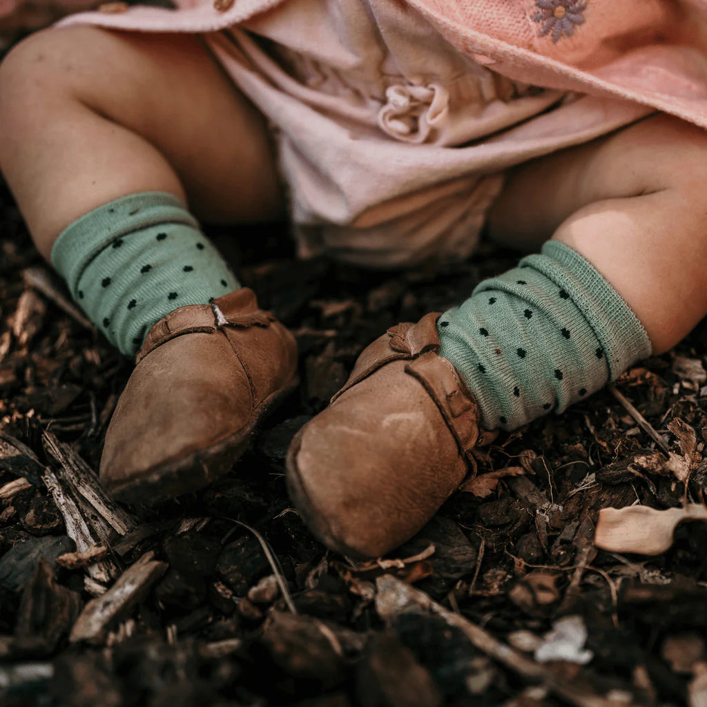 Apple Baby Merino Wool Crew Socks 1-2years