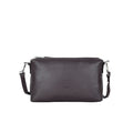 Laura Small Leather Dark Brown