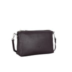 Laura Small Leather Dark Brown