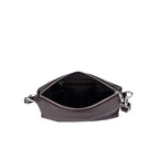 Laura Small Leather Dark Brown