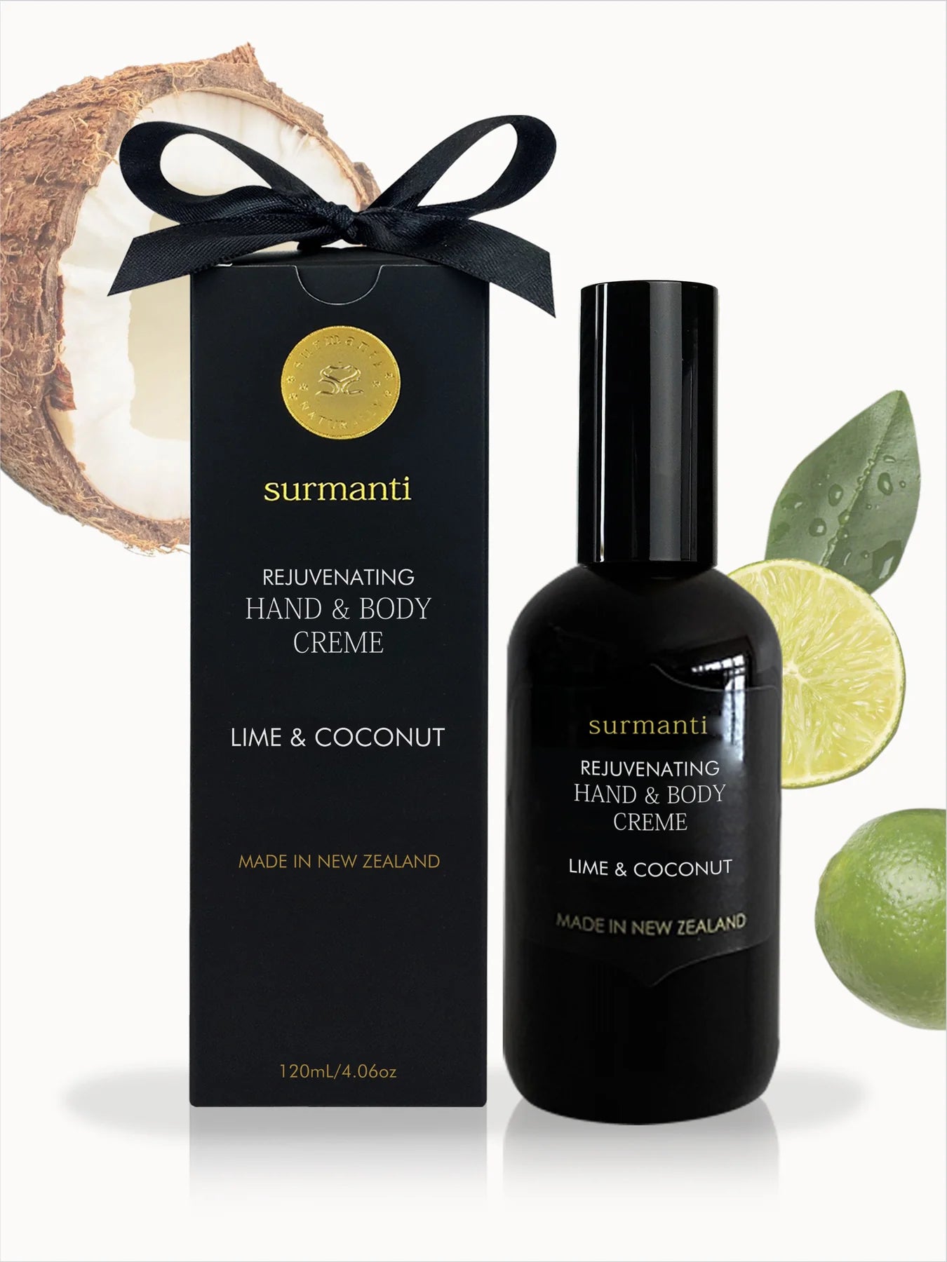Lime & Coconut Hand & Body Creme 120ml