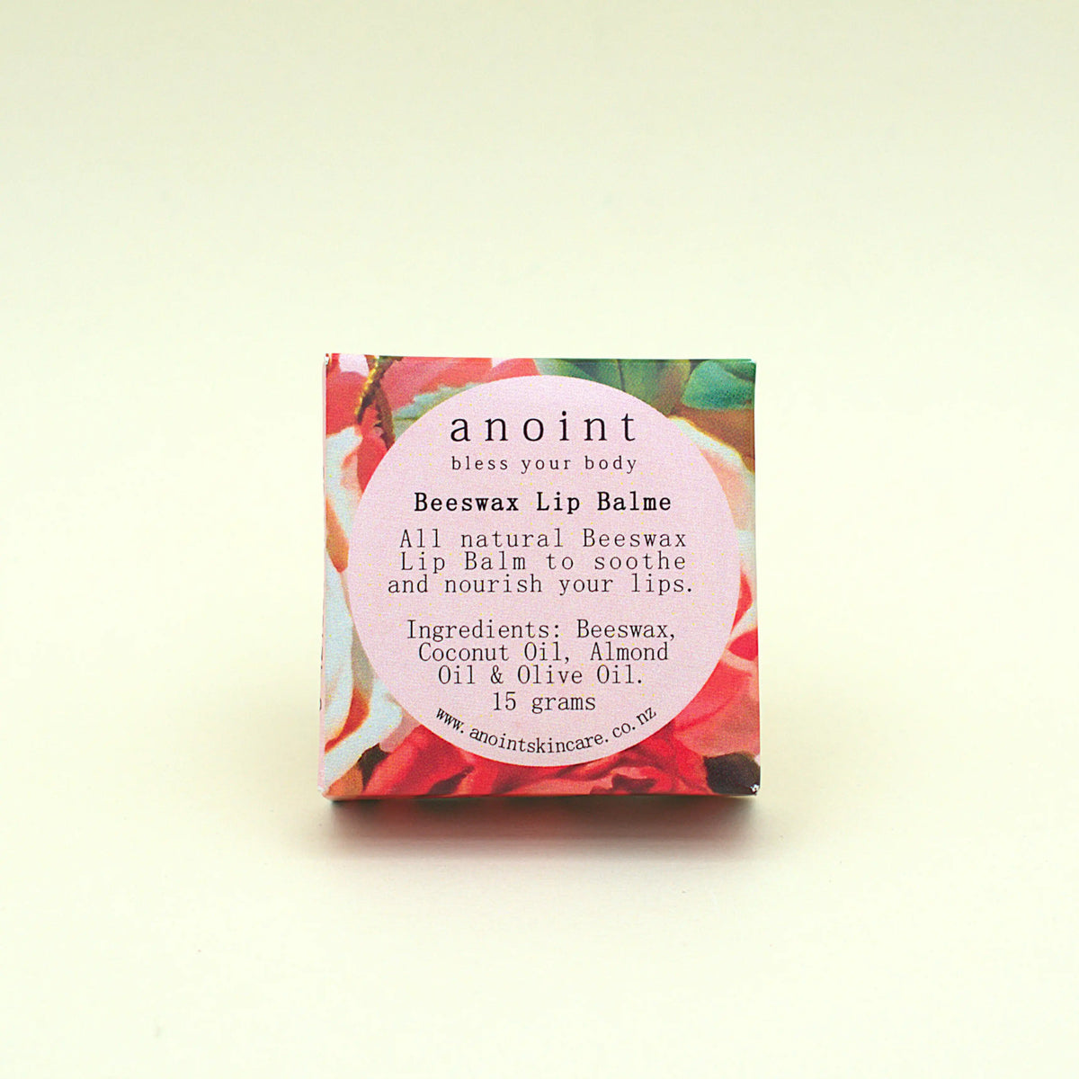 Vintage Rose Petal Wrap Unscented Lip Balm
