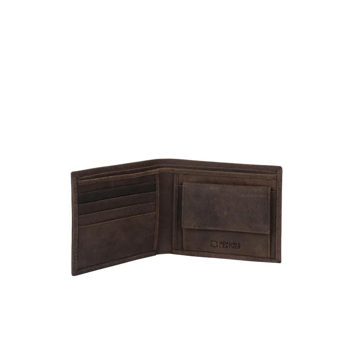 Logan Leather Wallet Brown