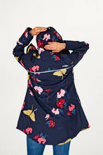 Load image into Gallery viewer, Luna Blue Fleece Raincoat