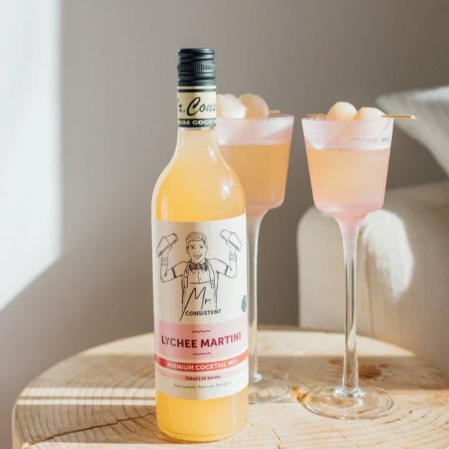 Mr Consistent Lychee Martini Mix 750ml