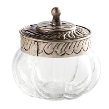 Load image into Gallery viewer, Bulb Glass Jar with Embossed Lid