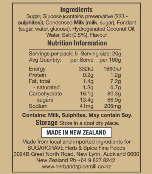 Premium Salted Caramel Fudge