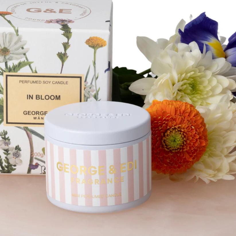 In Bloom Tin Candle