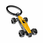 Racing Car Keychain Yellow