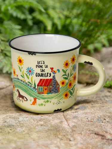 Camp Mug Let's Move to the Country